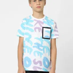 Jack & Jones Junior Bright White Printed T-Shirt-picture-48