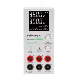 MULTICOMP PRO Bench Top Power Supplies POWER SUPPLY, BENCH, 3 CH, 36V, 3A, 100W, MP710080-picture-11