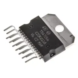 STMicroelectronics Bridge Amplifier Through Hole Mounting 7 W 15-Pin, TDA7266-12