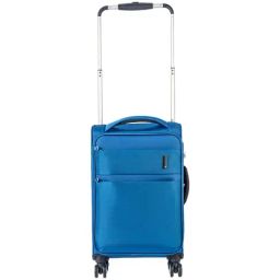 it luggage Debonair Blue 8 Wheels Small Soft Cabin Trolley Bag - 34 cm-image-33