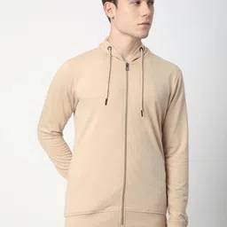 Stitch Hub Men Solid Hooded Cotton Sweatshirt-image-49