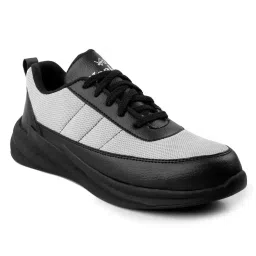 Woakers Steel Toe Safety Shoes Low Ankle Synthetic Leather Size UK 9 Black and Grey Model GREY-FASHION-SAFTEY-image-99