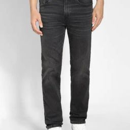 American Eagle Black Cotton Regular Fit Jeans-picture-38