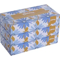 KLEENEX Facial Tissue Box 60035-2 ply  100 Face Tissues - Sheet Size 21 x 21 cm-14