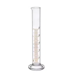MAYALAB 25 ml Borosilicate Glass Measuring Cylinder Pack of 2 Pcs-5