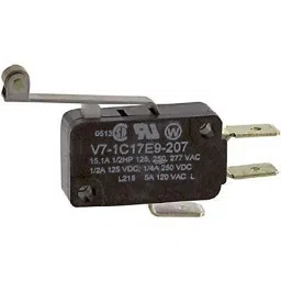 Honeywell Microswitch, Roller, Spdt, 277Vac, 15A, V7-1C17E9-207-picture-28