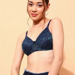 Clovia Blue Full Coverage Bra-image-15