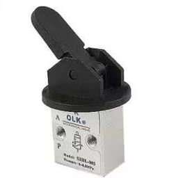 Techno S5HL-06 1/8 inch 5/2 Way Knob Valve-39