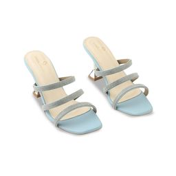 CHAAL CHALAN PU Party Stiletto Mules-44