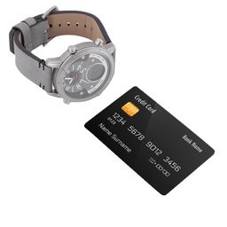 maxima Men Patterned Dial Leather Straps Analogue & Digital Multi Function Watch 60345LMAF image 5