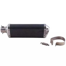RA Accessories Black Triple Carbon Racing Silencer Exhaust Compatible for Kawasaki Eliminator-image-68