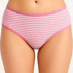 Moda Rapido Striped Cotton Basic Brief New vivo stripes pink-S-picture-14