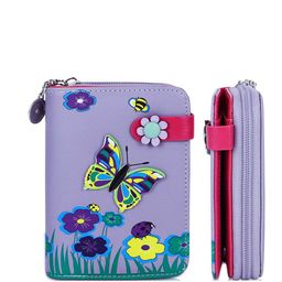 NFI essentials Women Floral Printed Zip Around Wallet-30