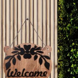Romee Brown Wood Printed Wall Decor-15