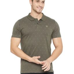 Duke Green Blended Slim Fit Printed Polo T-Shirt-picture-15