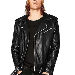 Leather Retail Black Biker Jacket-picture-16
