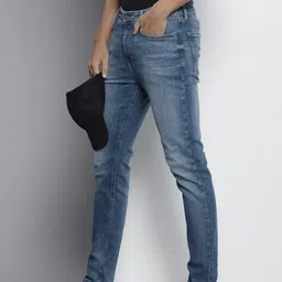 Tommy Hilfiger Men Simon Skinny Fit Light Fade Stretchable Jeans-image-6