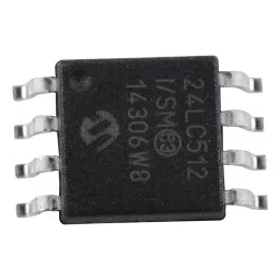 MICROCHIP Eeprom Serial, 512KBIT, 400KHZ, SOIC-8, 24LC512-I/SMG-18