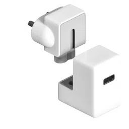 LOTA AC Plug Adapter 100-240 VAC DC 5 V White with Fuse, MST-3049-LT-23