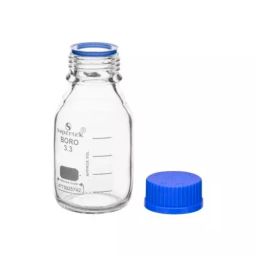 Supertek 1000 ml Clear Reagent Bottle With Screw Cap, Thread Size GL 45, 12.108.1000 image 3