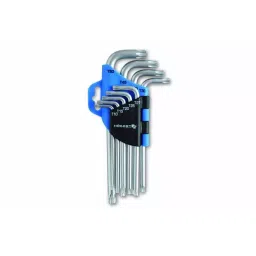 Hogert Technik Torx Crv Steel Keys Set, HT1W814 (Set of 9 PCS)-20