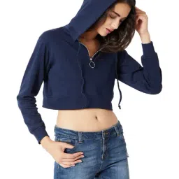 Miss Chase Navy Full Sleeves Hoodie-picture-38