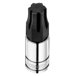 FACOM 6.35 mm (1/4 inch) Square Drive 4 mm Hexagon Bit Socket OGV Grip, RTM.4GRP-18