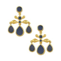 Tribe Amrapali 92.5 Sterling Silver Earrings-image-72