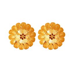 P.C. Chandra Jewellers 22 kt Gold Earrings-picture-48