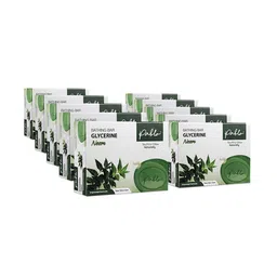 PABLO Set Of 10 Glycerine Neem Bathing Soap Bar For Extra Glow - 75g Each-18