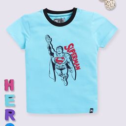 YK X Minute Mirth Boys Superman Printed T-shirt-image-17