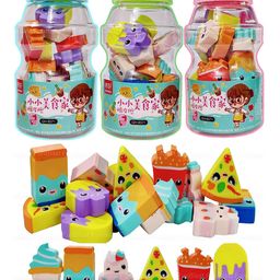 funblast Fun Blast Fast Food Shaped Erasers for Kids 54 Pcs-picture-11