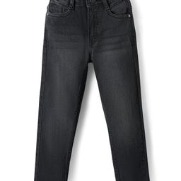 Pine Kids Denim Woven Full Length Washed Denim - Black-picture-35