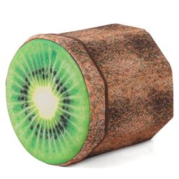 Babyhug Foldable Pouffe with Storage in Kiwi Theme - Brown| Multipurpose - Stool, Footstool & Storage Box for Kids image 2