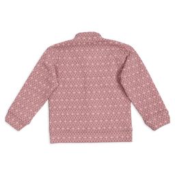 MASHUP Blended Full Sleeves Abstract Printed Jacket With Tee & Joggers Set - Peach image 5