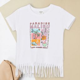 max Girls Printed Regular Cotton Top-19