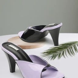 Elle Women's Lavender Casual Stilettos-image-15