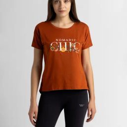 Van Heusen Brown Graphic Print T-Shirt-picture-37