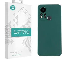 Sprig TPU Matte Back Cover for Infinix Hot 11s (Green)-image-80