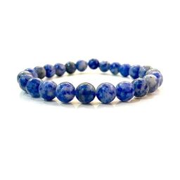 Divine souvenirs Unisex Artificial Beaded Elasticated Bracelet-31