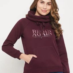 MADAME Red Cotton Print Full Sleeves Sweatshirt-image-20