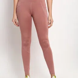Global Republic Pink Slim Fit Leggings-image-88