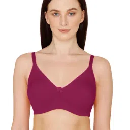 Zivame Purple Non Wired Non Padded Full Coverage Bra-image-60