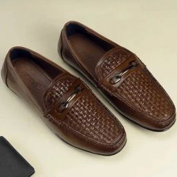 Metro Men's Tan Loafers-picture-26