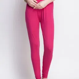 Dollar Missy Pink Cotton Leggings-image-34
