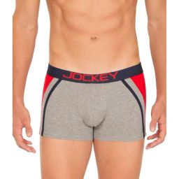 Jockey Smoke Grey Exposed Waistband Trunks-image-59