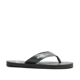 Woodland Men's Fossil Grey Flip Flops-image-3