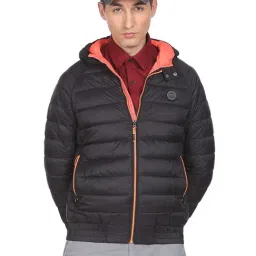U.S. Polo Assn. Black Regular Fit Hooded Jackets-picture-14
