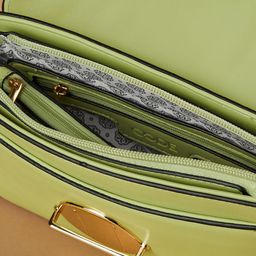 CODE by Lifestyle PU Structured Sling Bag with Quilted image 3