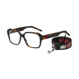 HUGO Brown Square Unisex Eye Frames-picture-11